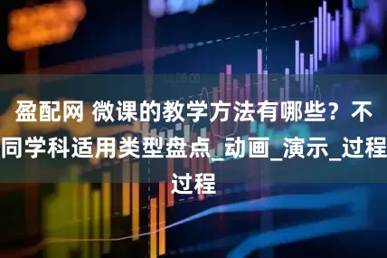 盈配网 微课的教学方法有哪些？不同学科适用类型盘点_动画_演示_过程