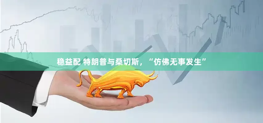稳益配 特朗普与桑切斯，“仿佛无事发生”